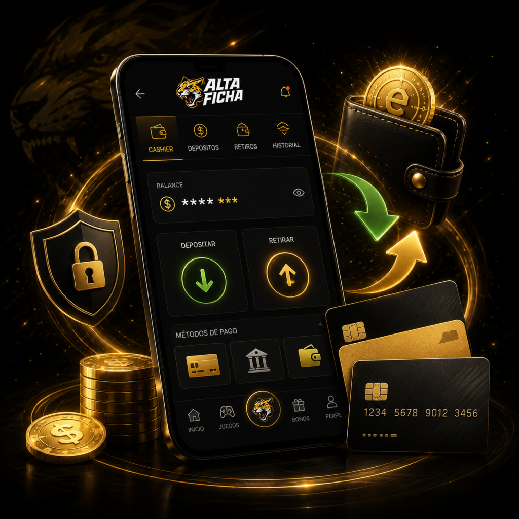 Gestión de saldo, depósitos y retiros seguros en Altaficha Casino Argentina