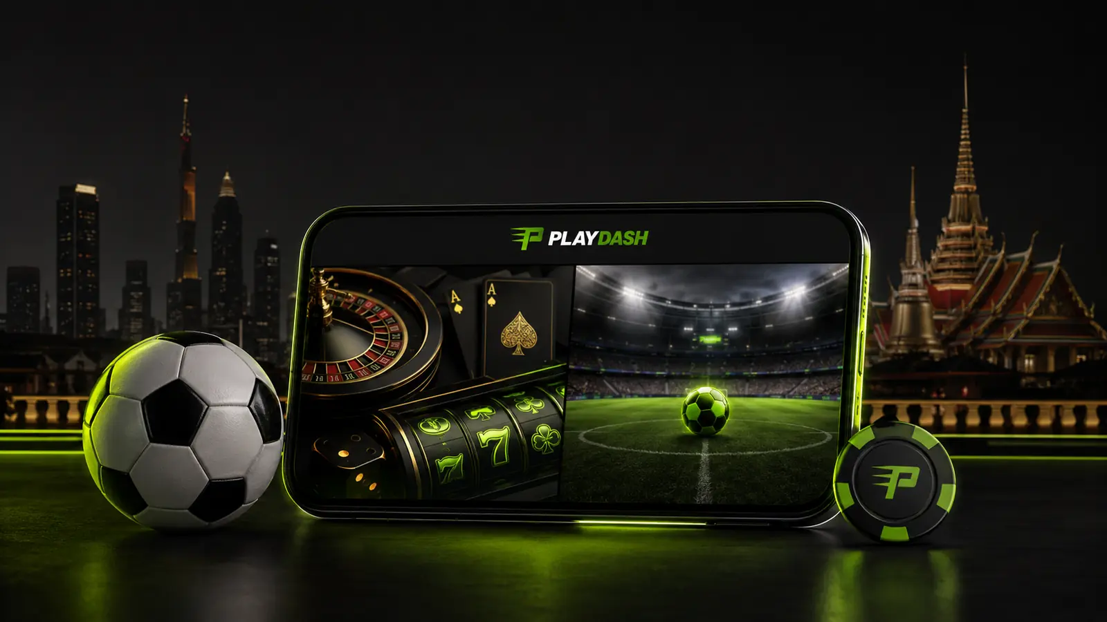 PlayDash Thailand online casino and sports betting platform