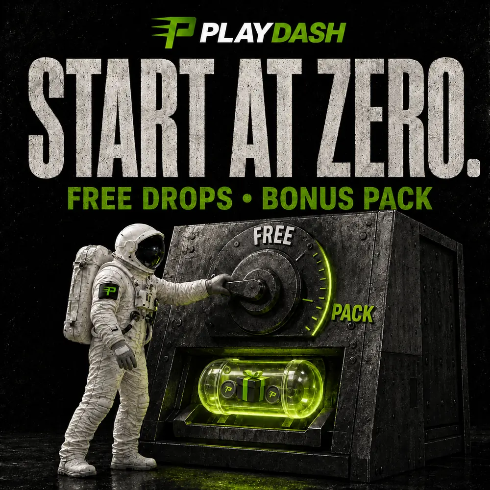 PlayDash free reward drops and welcome bonus pack