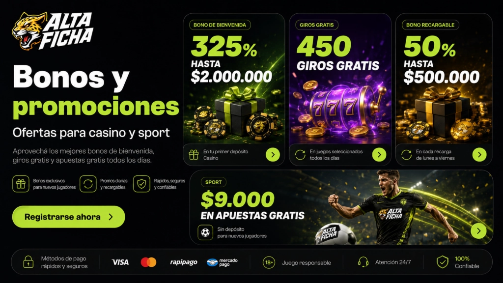 Altaficha Argentina  bonus